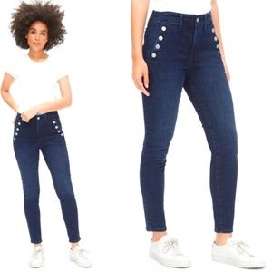 NWOT Gap True Skinny High-Rise Jeans